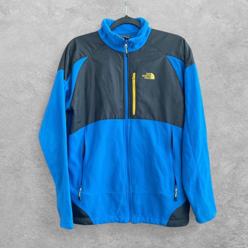 The North Face TKA 100 Cascade Full Zip Fleece Jacket Men's M Blue